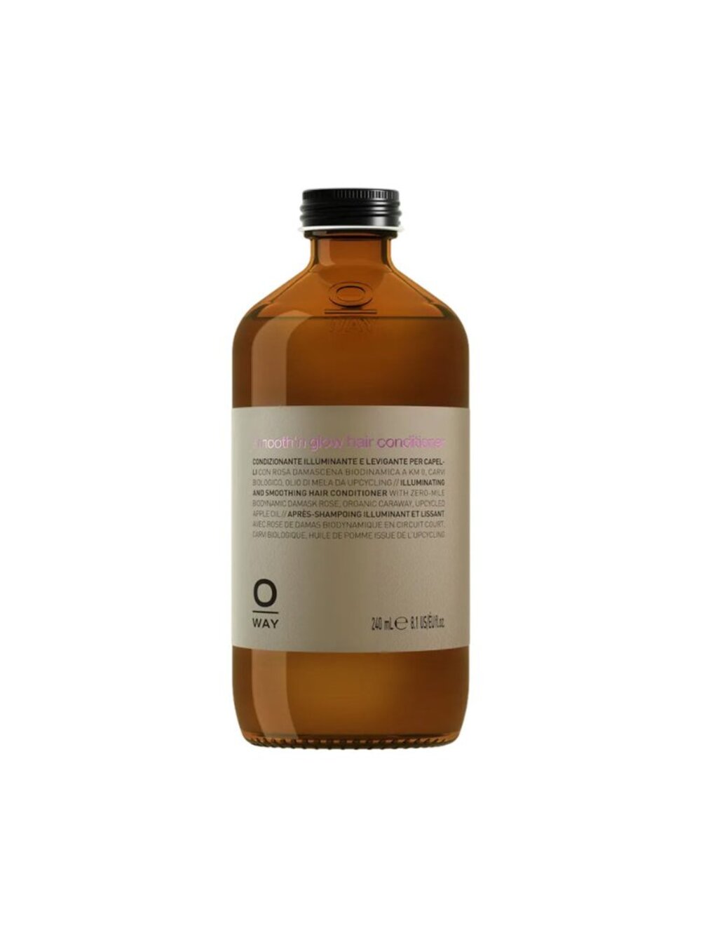 OWAY smoothing conditioner 240ml, new with pump.